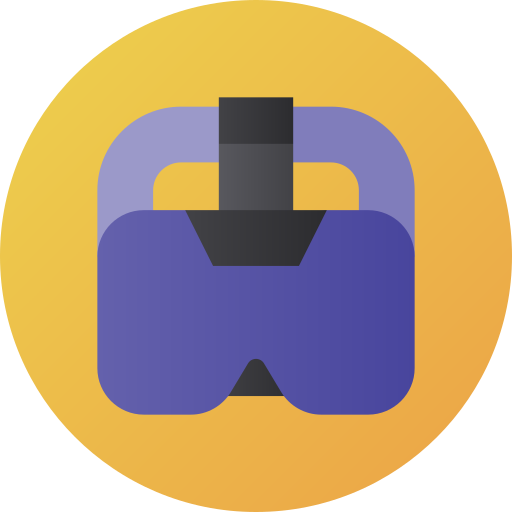 gafas de realidad virtual icono gratis