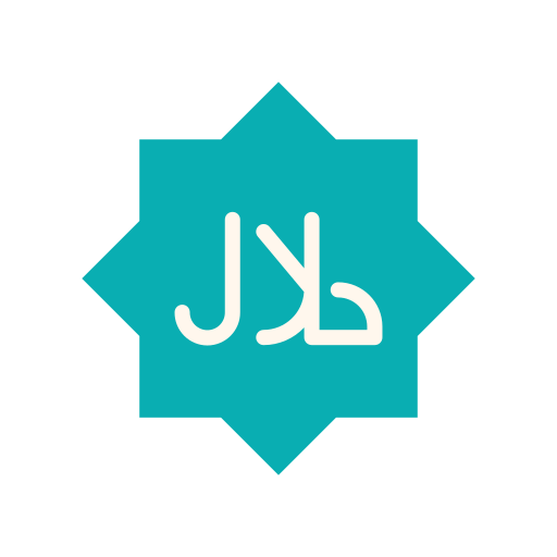 Halal free icon Halal free icon