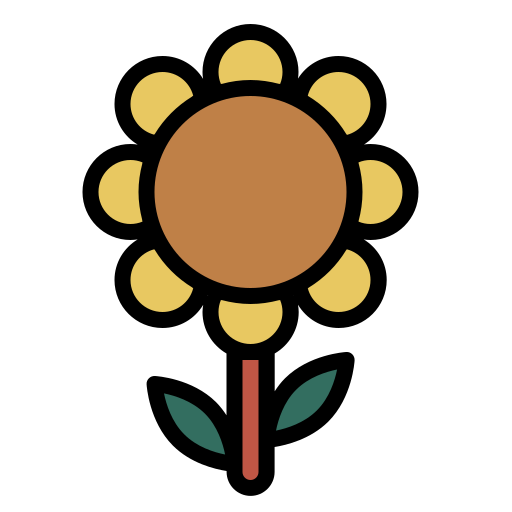 girasol icono gratis