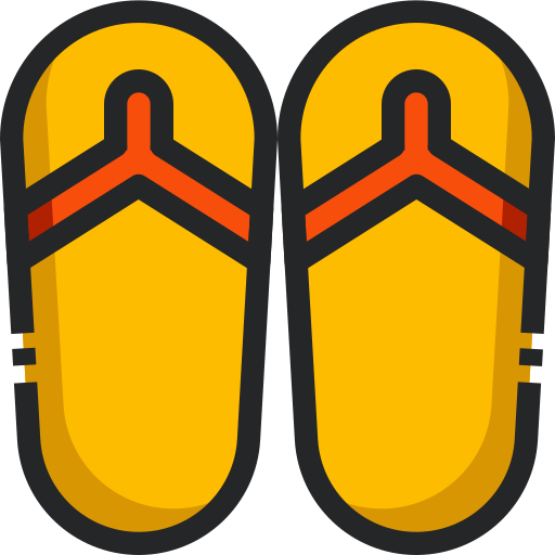 chancletas icono gratis