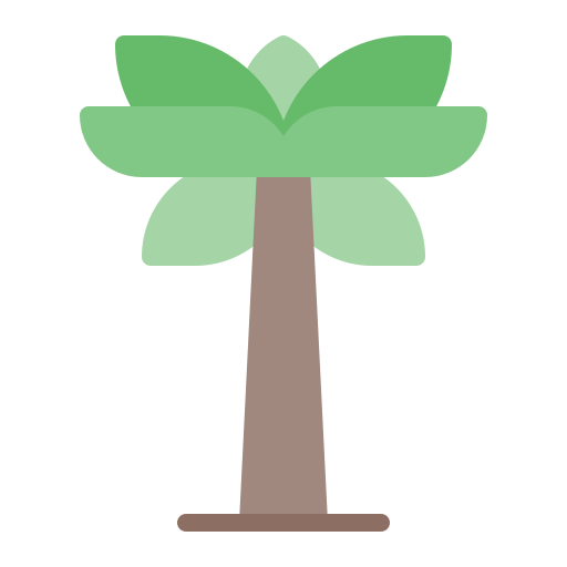 palmera icono gratis