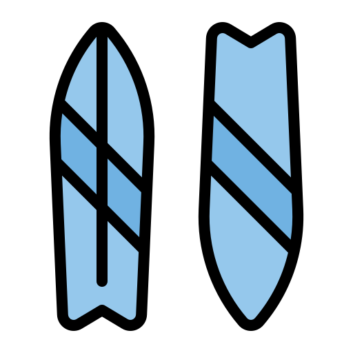 tabla de surf icono gratis