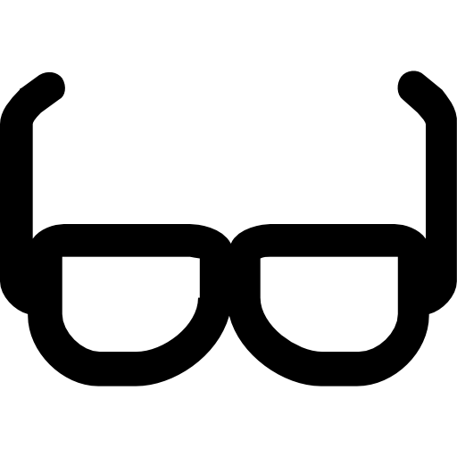 lentes icono gratis