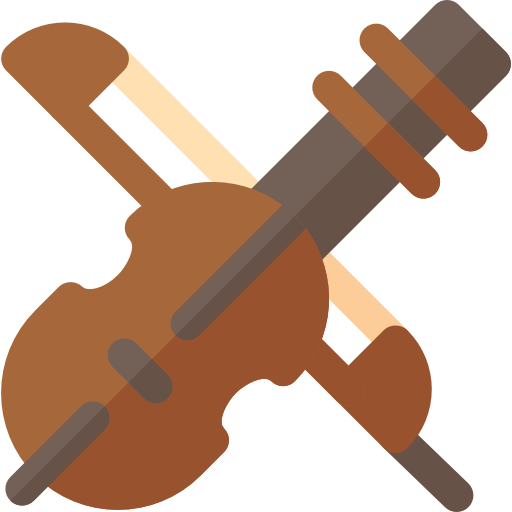 violín icono gratis