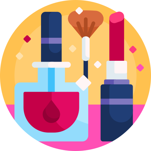 productos cosméticos icono gratis