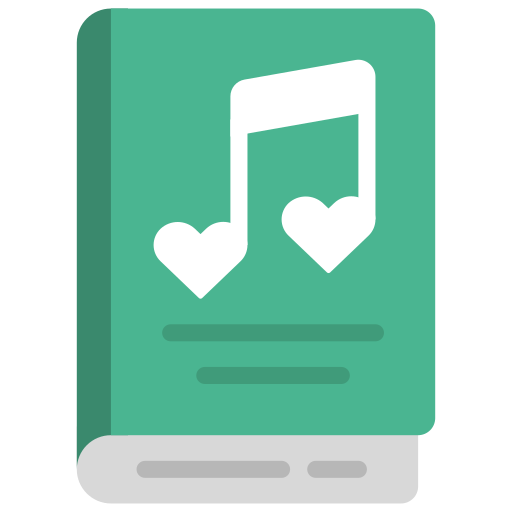 livro de musica grátis ícone livro de musica grátis ícone