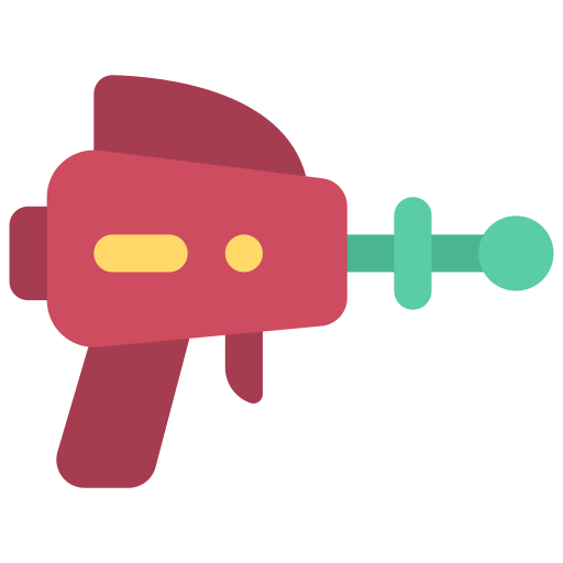 pistola espacial icono gratis