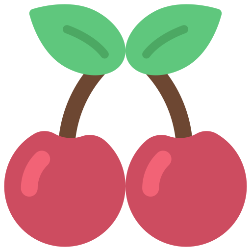 cerezas icono gratis