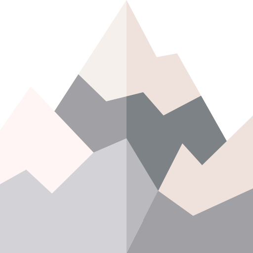 Mountains Basic Straight Flat icon