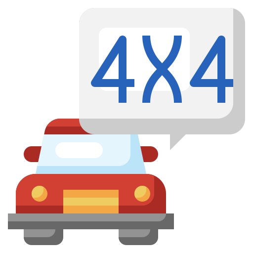 4x4 icono gratis