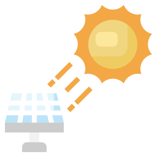 panel solar icono gratis