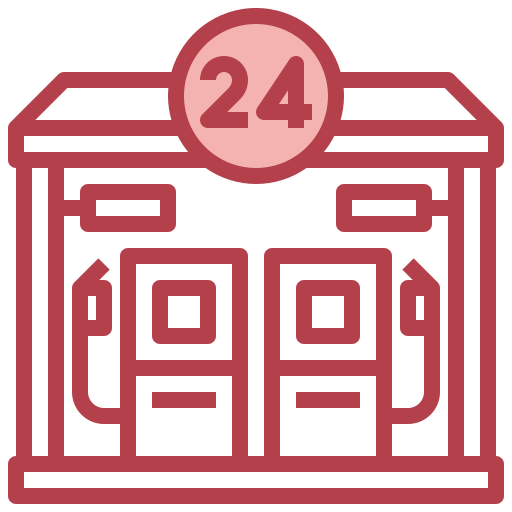 Petrol station free icon