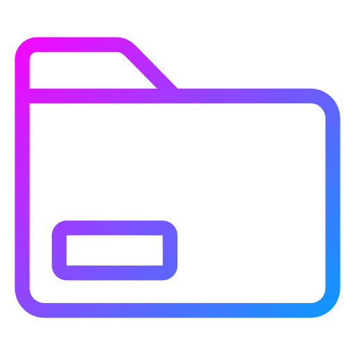 Folder Generic Gradient icon