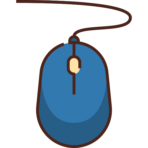 Mouse Generic Outline Color icon