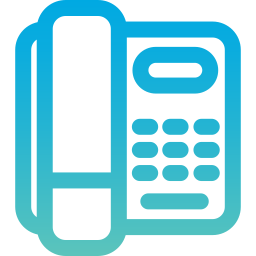 Telephone Generic Gradient icon