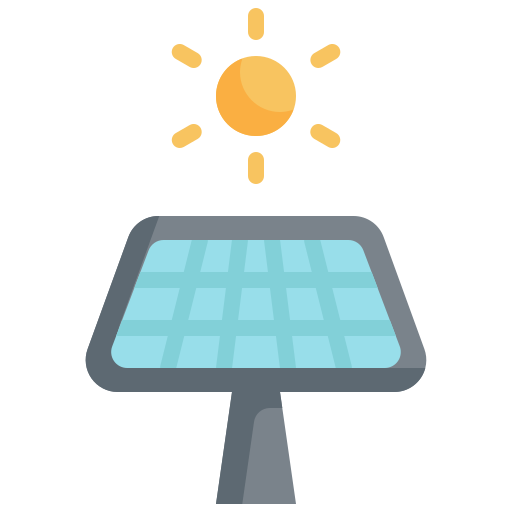 célula solar icono gratis