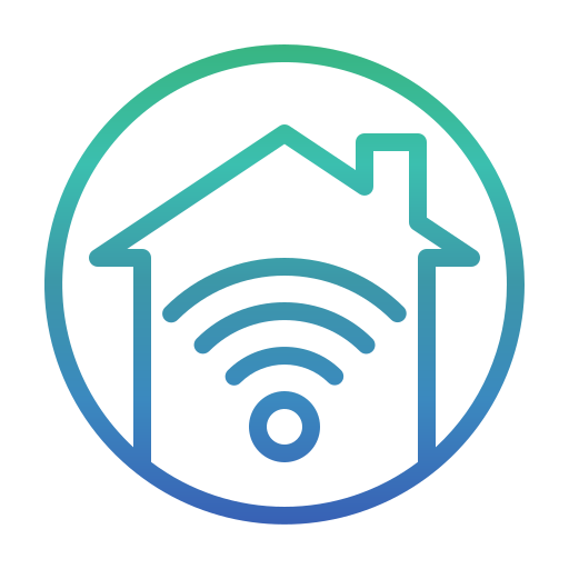 Smart home Generic Gradient icon