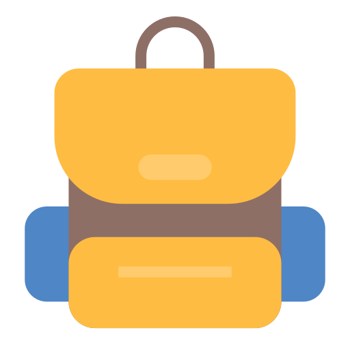 Backpack free icon