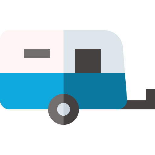 Caravan Basic Straight Flat icon