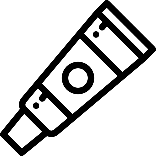 tubo de pintura icono gratis