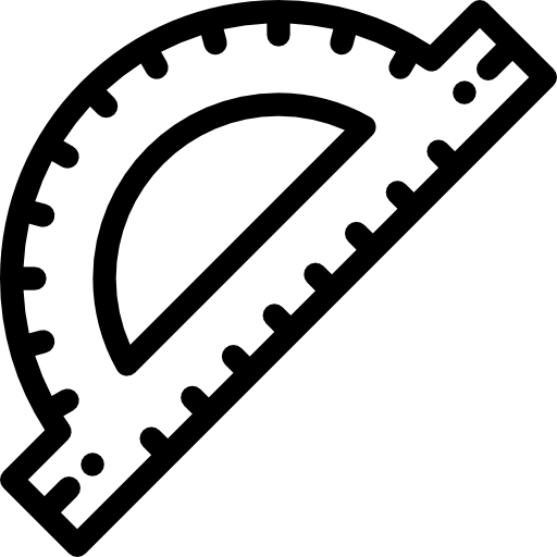 Protractor free icon