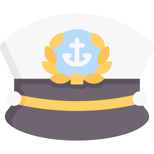 sombrero de marinero icono gratis