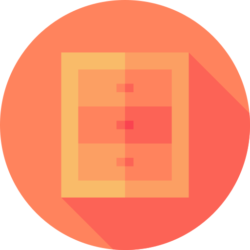 cajonera icono gratis