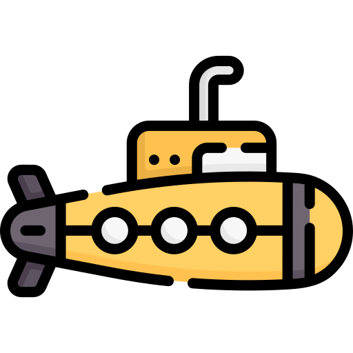 Submarine Special Lineal color icon