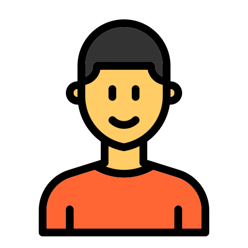 Man Generic Outline Color icon