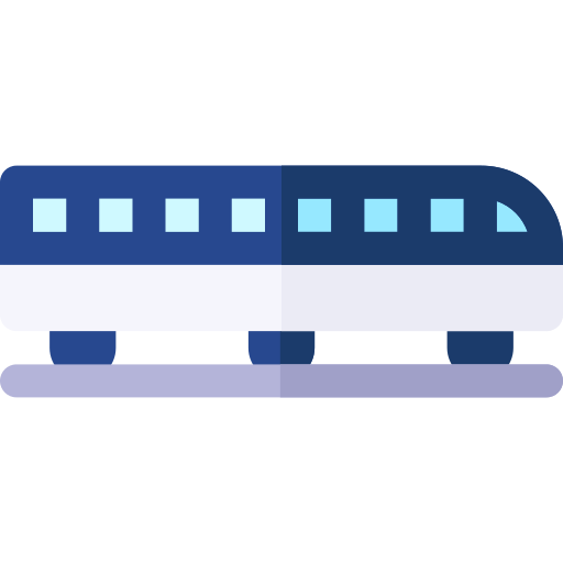 Train Basic Rounded Flat icon