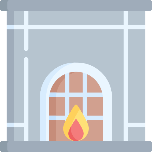 chimenea icono gratis