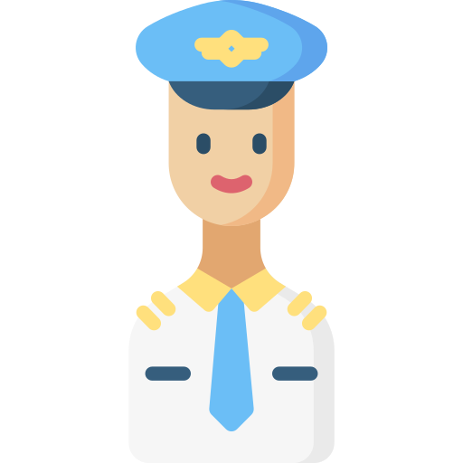 piloto icono gratis