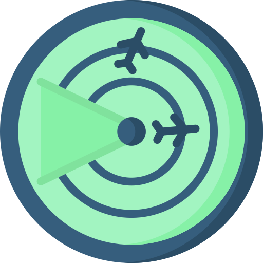 Radar Special Flat icon