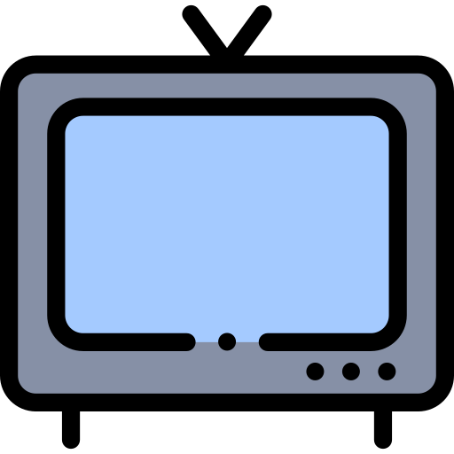Écran de télévision Icône gratuit