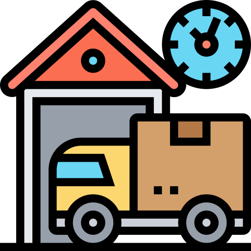 Fast delivery - Free shipping and delivery icons