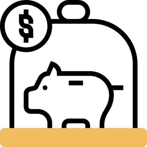 ahorros icono gratis