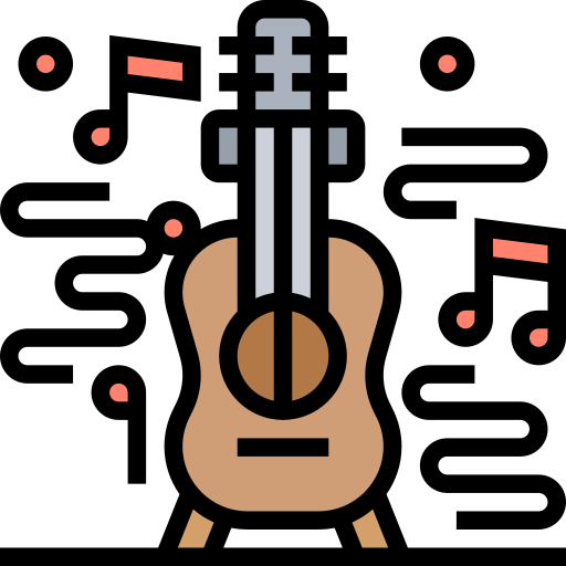 guitarra acustica icono gratis