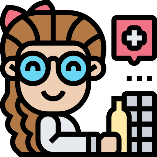 Pharmacist Meticulous Lineal Color icon