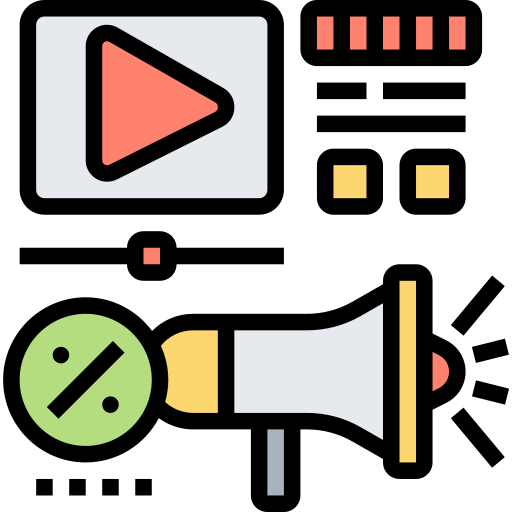 Advertisement free icon