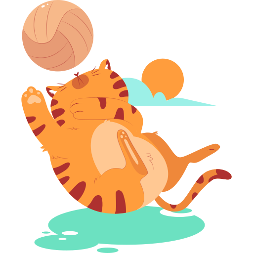 Volley free sticker
