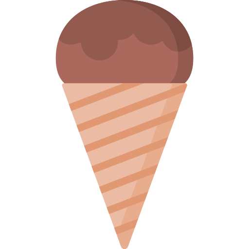 cucurucho de helado icono gratis