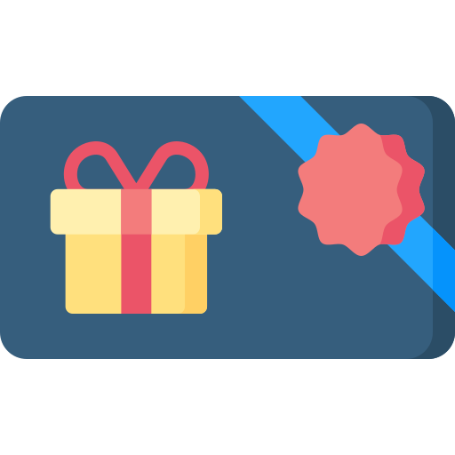 tarjeta de regalo icono gratis