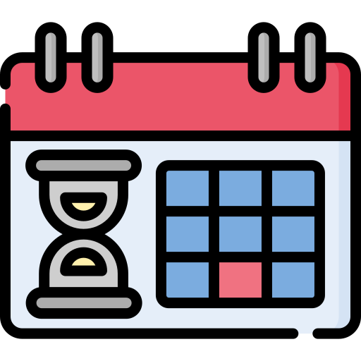 Deadline - Free time and date icons