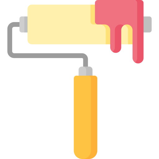 Paint roller - Free edit tools icons