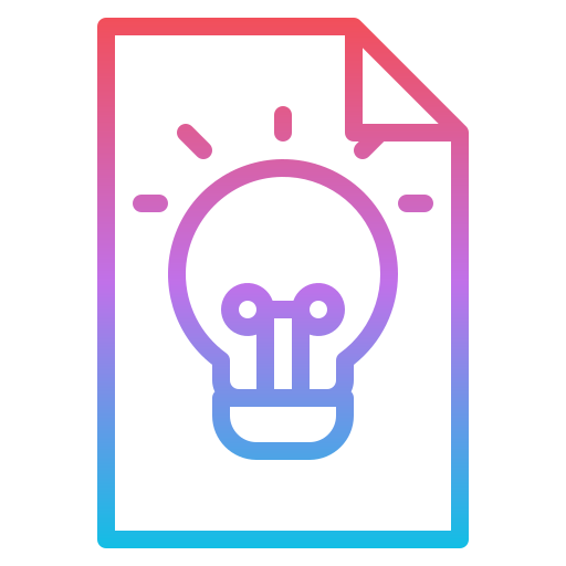 Idea Iconixar Gradient icon