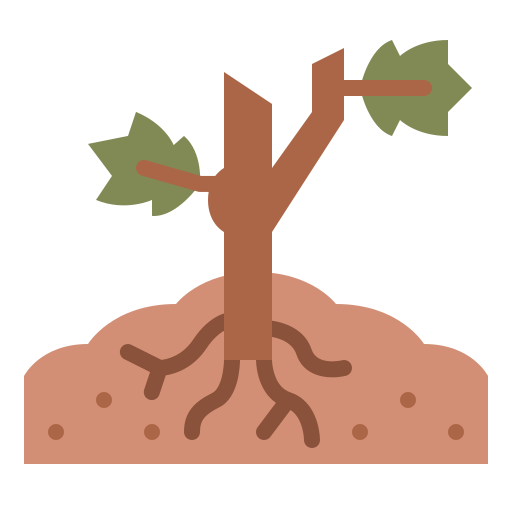 plantando icono gratis