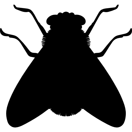 forma de mosca icono gratis