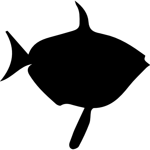 forme de poisson opah Icône gratuit