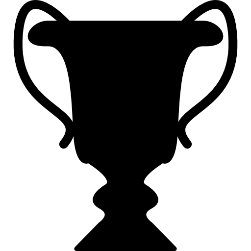 forma de trofeo icono gratis