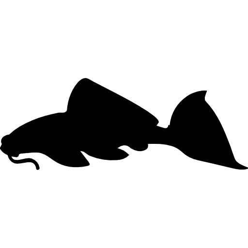 silhouette de poisson Icône gratuit